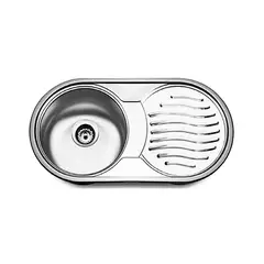 FRATELLI - Lavadero de Cocina en Acero Inoxidable 85x45x19cm