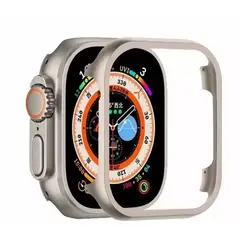 GENERICO - BUMPER PARA APPLE WATCH METAL STARLIGHT 44 MM