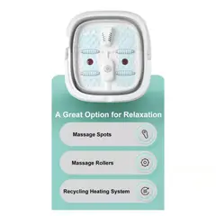 OEM - Spa tina masajedora para pies eléctrico con calefacción e infrarojo