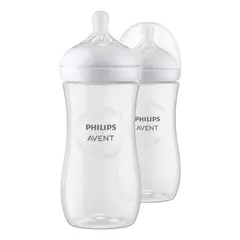 PHILIPS AVENT - Biberón Natural Response 330ml Flow 4 Pack x2