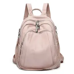 GENERICO - Mochila Pequeña Morral en cuero PU mujer