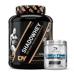 DORIAN YATES - Proteina Shadowhey 2 KG - Vainilla + Creatina Dragon Pharma 300 G