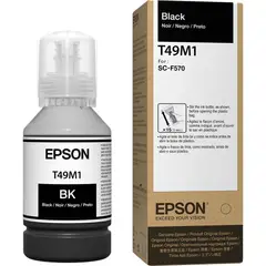 EPSON - Botella de Tinta NEGRO T49M SUREcolor F570 Sub F571 F170