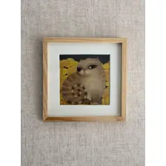 MAP DESIGN HOME - Cuadro Litografia Gato 28x28 cm