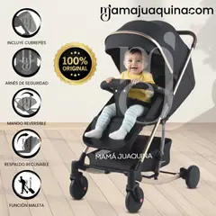 BEAUTIFUL - Coche Mecedora Maleta de Lujo «ROCKING PRIME» Black