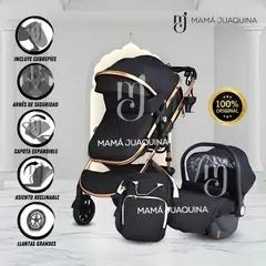 VOYAGE - Coche Moisés Travel System «THORINE PLUS» Porta Bebé Black