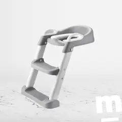 EBABY - Escalera Asiento de baño «SUZ» gris