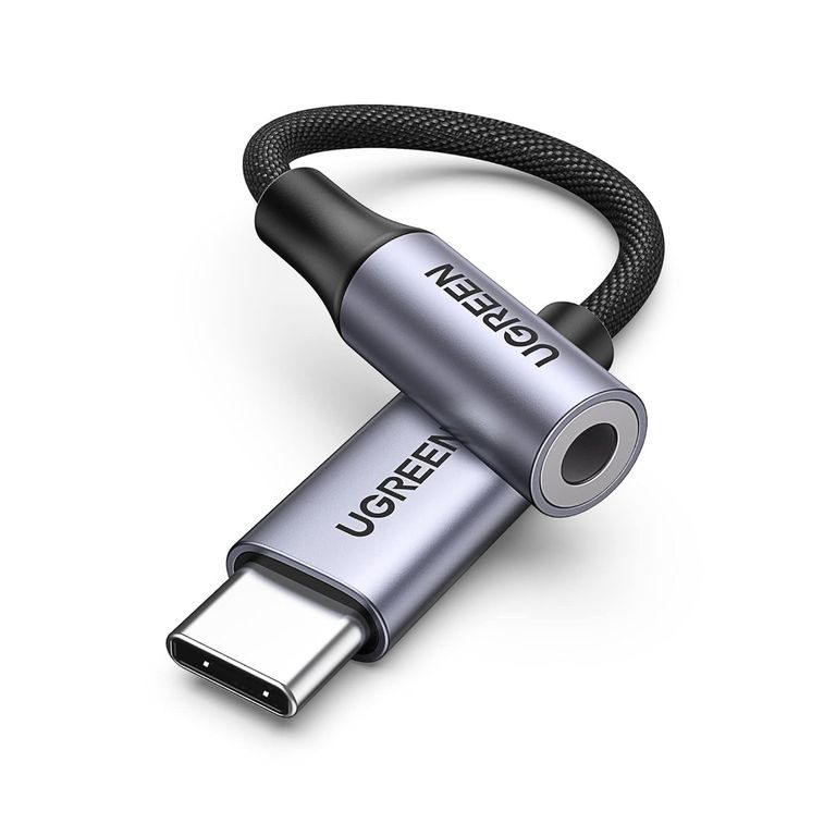 Adaptador Jack a Tipo C 24bit 96k Hz HiFi DAC para Samsung