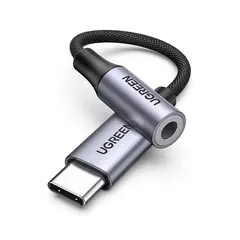 UGREEN - Adaptador Jack a Tipo C 24bit 96k Hz HiFi DAC para Samsung