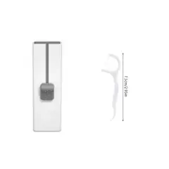 GENERICO - HILO DENTAL, 10und, y 1 CAJA DE ALMACENAMIENTO PORTATIL