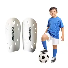 ORBIT - CANILLERAS PARA FÚTBOL CON ORIFICIOS JUNIOR BLANCO
