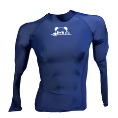 AQUA&MODA - LICRA CON PROTECCIÓN UV AQUAMODA LAMOSNIAH OSO AZUL NIÑO LOGO BLANCO REFLECTIVO