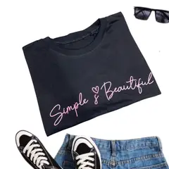 GENERICO - CROP TOP con estampado de letras