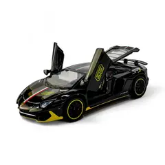 GENERICO - Lamborghini deportivo 1.32 NEGRO
