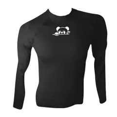 AQUA&MODA - LICRA BRASILERA CON PROTECCIÓN UV AQUAMODA LBAMOSHN OSO HOMBRE LOGO BLANCO REFLECTIVO