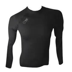 AQUA&MODA - LICRA BRASILERA CON PROTECCIÓN UV AQUAMODA LBAMNLGH NEGRA LOGO GRIS REFLECTIVO