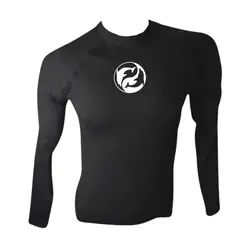 AQUA&MODA - LICRA BRASILERA CON PROTECCIÓN UV AQUAMODA LBAMDENH DELFIN NEGRO HOMBRE LOGO BLANCO REFLECTIVO