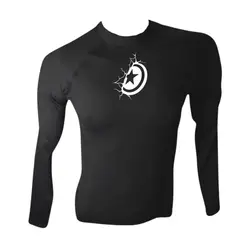 AQUA&MODA - LICRA BRASILERA CON PROTECCIÓN UV AQUAMODA LBAMAMNH AMÉRICA NEGRA HOMBRE LOGO BLANCO REFLECTIVO