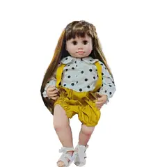 GENERICO - Muñeca REBORN realista 55cm - Inteligente