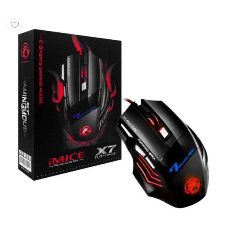 Mouse Gamer Optico Alambrico