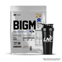 UNIVERSE NUTRITION - BIGM 3 KG Ganador de Peso - chocolate + Shaker