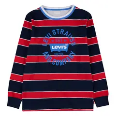 LEVIS - Polo para Niño Manga Larga Bicolor
