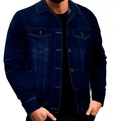 ELEMENT SPECIAL EDITION - CASACA JEAN STRECH GRIS VERSATIL Y MODERNA