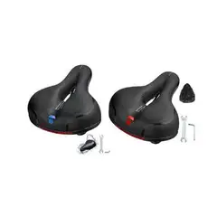 GENERICO - 2 SILLIN ANCHO ACOLCHADO PARA BICICLETA DE PASEO