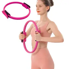 GENERICO - Aro de Pilates Yoga Fitness Aro de Resistencia Rosado