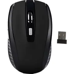 OEM - Mouse Inalámbrico 6D Conectividad 2.4 GHz 6 botones - Negro Mate