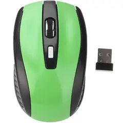 OEM - Mouse Inalámbrico 6D Conectividad 2.4 GHz 6 botones - Verde