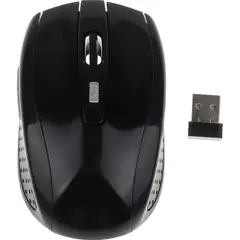 OEM - Mouse Inalámbrico 6D Conectividad 2.4 GHz 6 botones - Negro