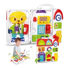 GENERICO - Juguete Entretenido Casa Multi-Juegos Didáctico para Niños