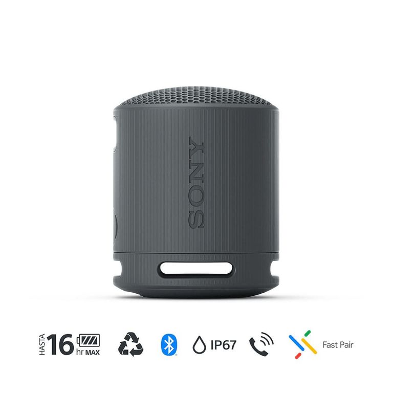 Parlante Inalámbrico SRS-XB100-BC con Bluetooth - Negro