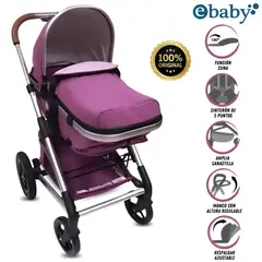 EBABY - Coche Cuna «PRAIA» Edición Limitada Purple