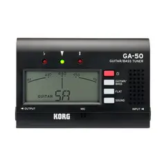 KORG - Afinador Para Guitarra Y Bajo GA-50