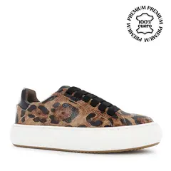 ECCO - Zapatillas Urbanas Mujer Aleksa04 AnimalPr Cuero Folia