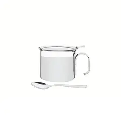 TRAMONTINA - Azucarero de acero inoxidable 04L con Cuchara