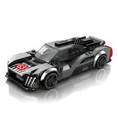 GRUPO CB - Bloques de Construccion Auto de Carrera Modelo 9X8 280 pzs