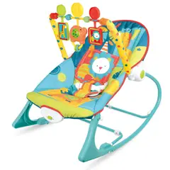 GENERICO - SILLA MECEDORA SAFARI CELESTE