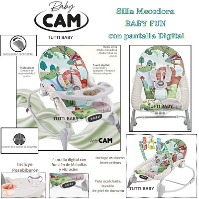 SILLA MECEDORA MULTIFUNCIONAL VERDE + OBSEQUIO PLATITO Y 1 BOLSA DE LEGOS