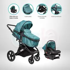 INFANTI - Coche Travel System «Epic 6G» BLUE