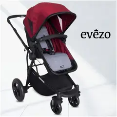 EVEZO - Coche de Paseo «STROLLER FAZIO» Edición Limitada Red