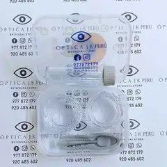 JK - KIT ACCESORIO PARA LENTES DE CONTACTO DISEÑO KAWAI