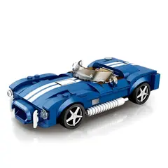 GRUPO CB - Bloques de Construcción Auto de Colección Modelo Cobra 312 pzs