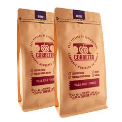 CORBETTA - Café de Especialidad Grano Pack 500 Gr Villa Rica Blend