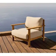 GENERICO - Butaca Mia 1 cuerpo Beige Decoban Hogar