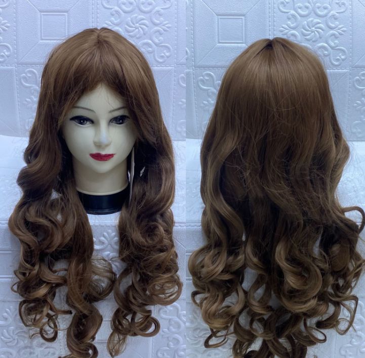 Peluca de anime con ondas