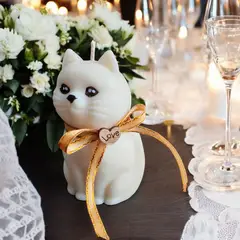 GENERICO - VELA GATITO PERFUMADA DE CERA DE SOJA