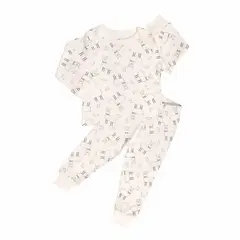 RIKURIY - Pijama Llamita Ivory